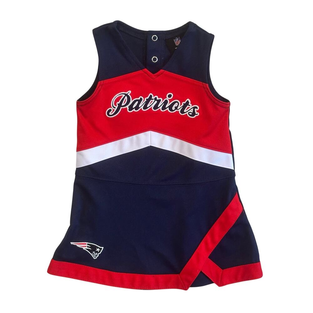 New England Patriots Captain Cheer Dress sz 2T